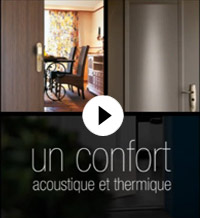 video porte confort acoustique et thermique